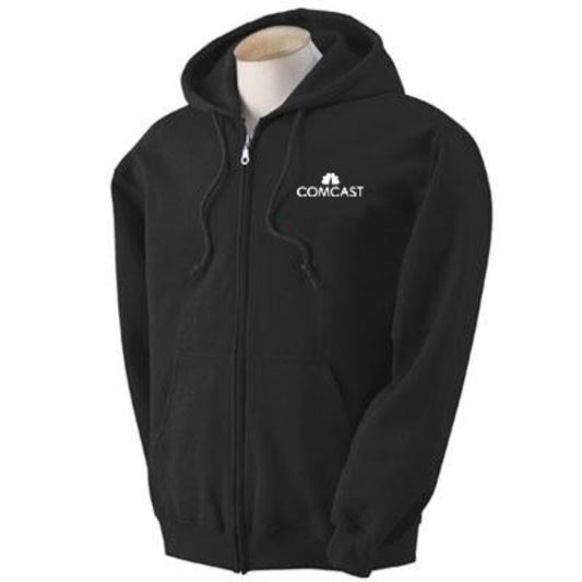Comcast 50/50 Cotton Hoodie With Full Zip