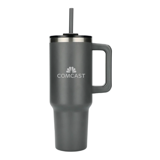 Comcast Pinnacle 40 oz Vacuum Tumbler w/ Straw