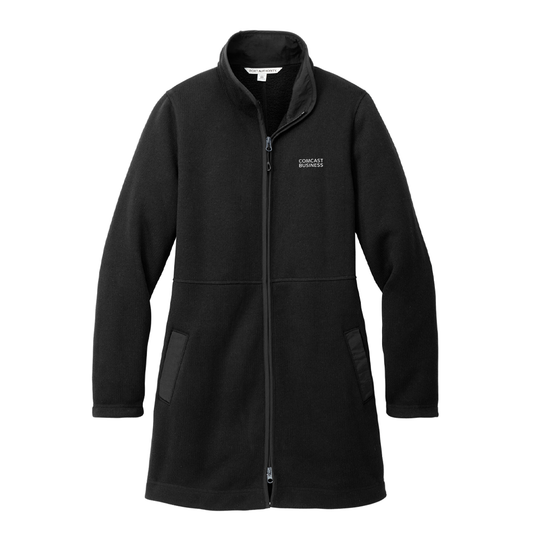 Comcast Business Women's Fleece Long Jacket