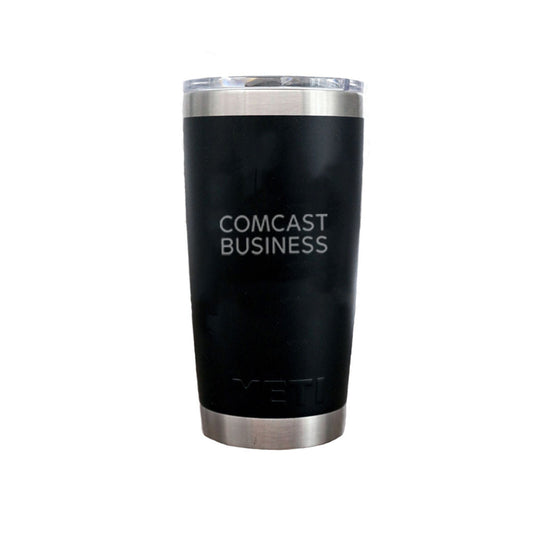 YETI Comcast Business 20 oz. Tumbler Laser Engraved