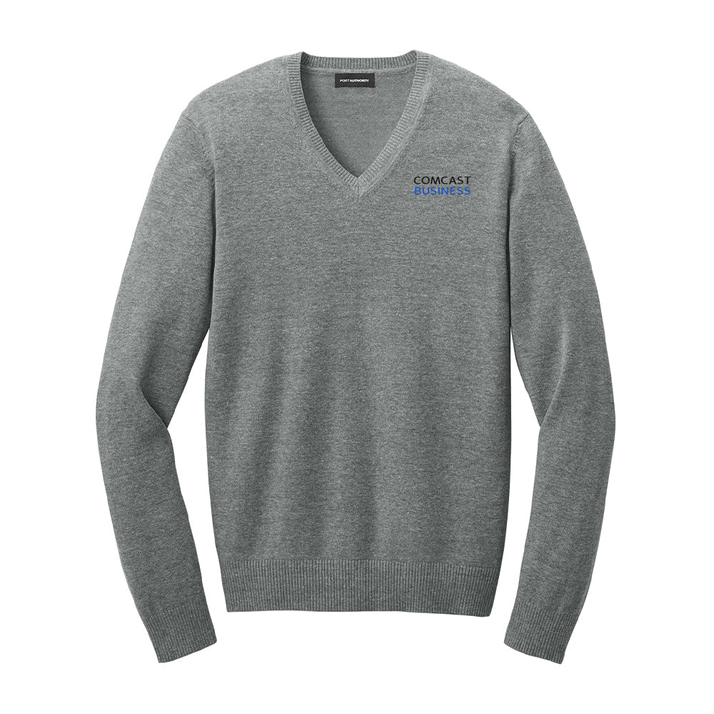 Comcast Business Men's Easy Care V-Neck Sweater