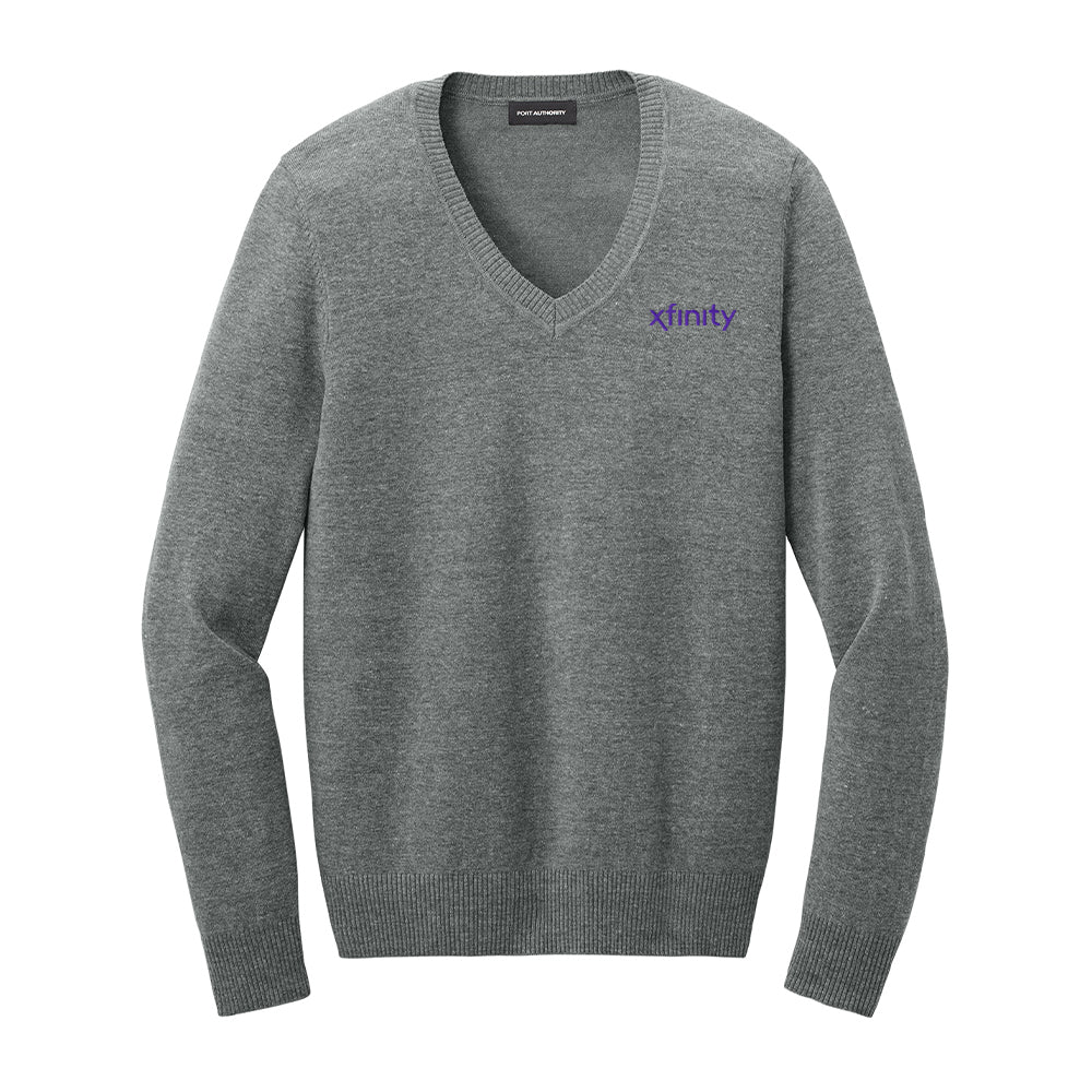 Xfinity Women's Easy Care V-Neck Sweater