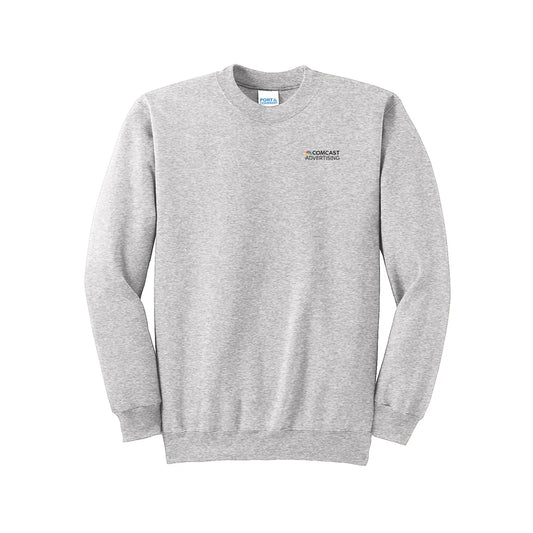 Comcast Advertising Unisex Fleece Crewneck Sweatshirt