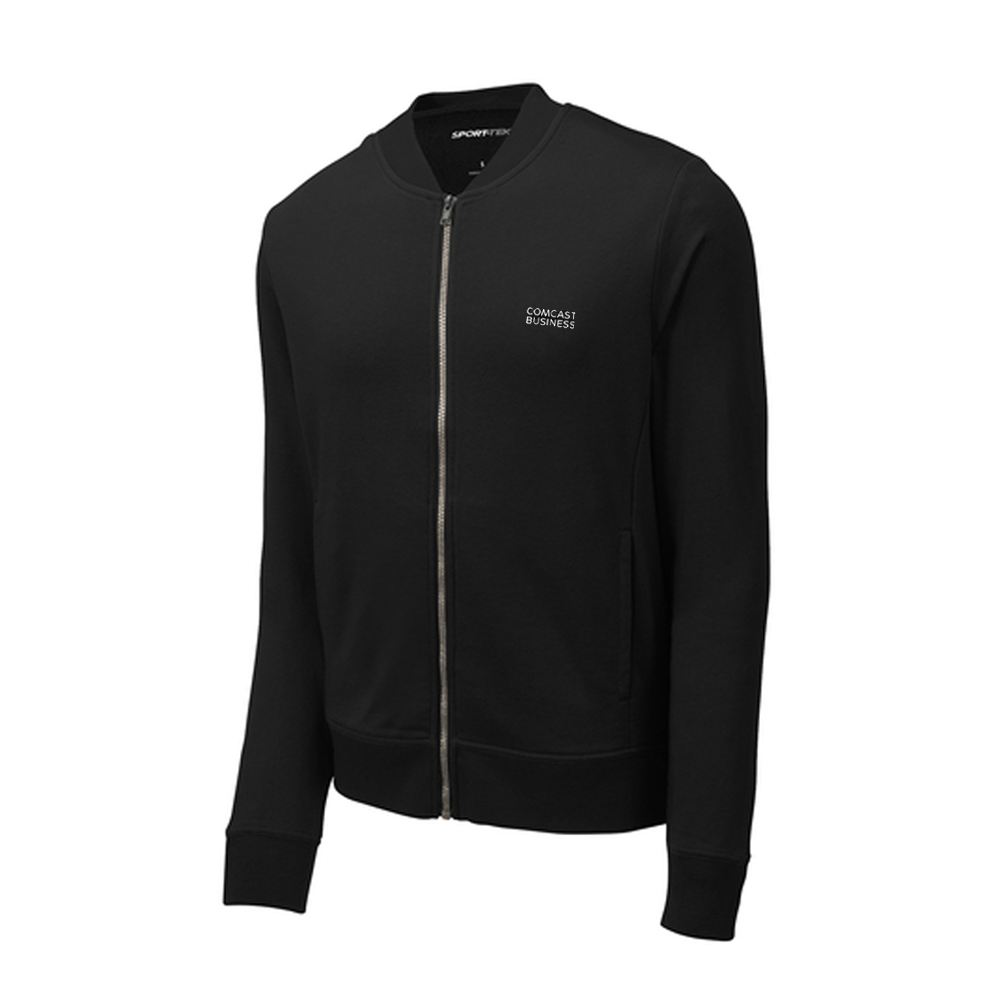Comcast Business Men's French Terry Lightweight Bomber Jacket