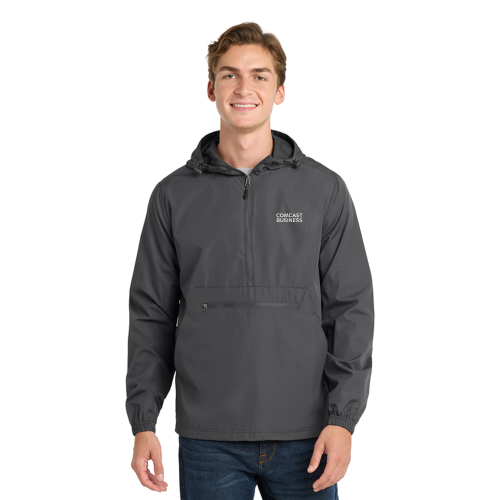 Comcast Business Unisex Packable Anorak