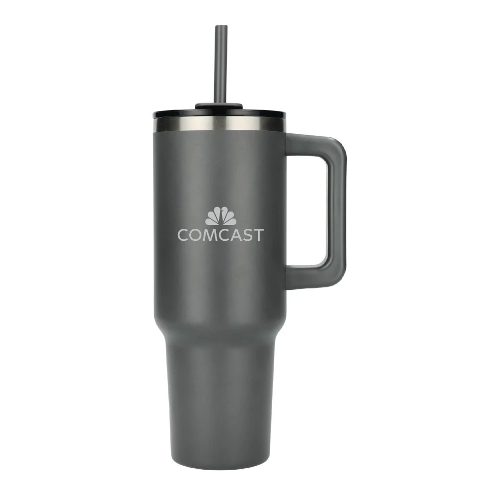 Comcast Pinnacle 40 oz Vacuum Tumbler w/ Straw