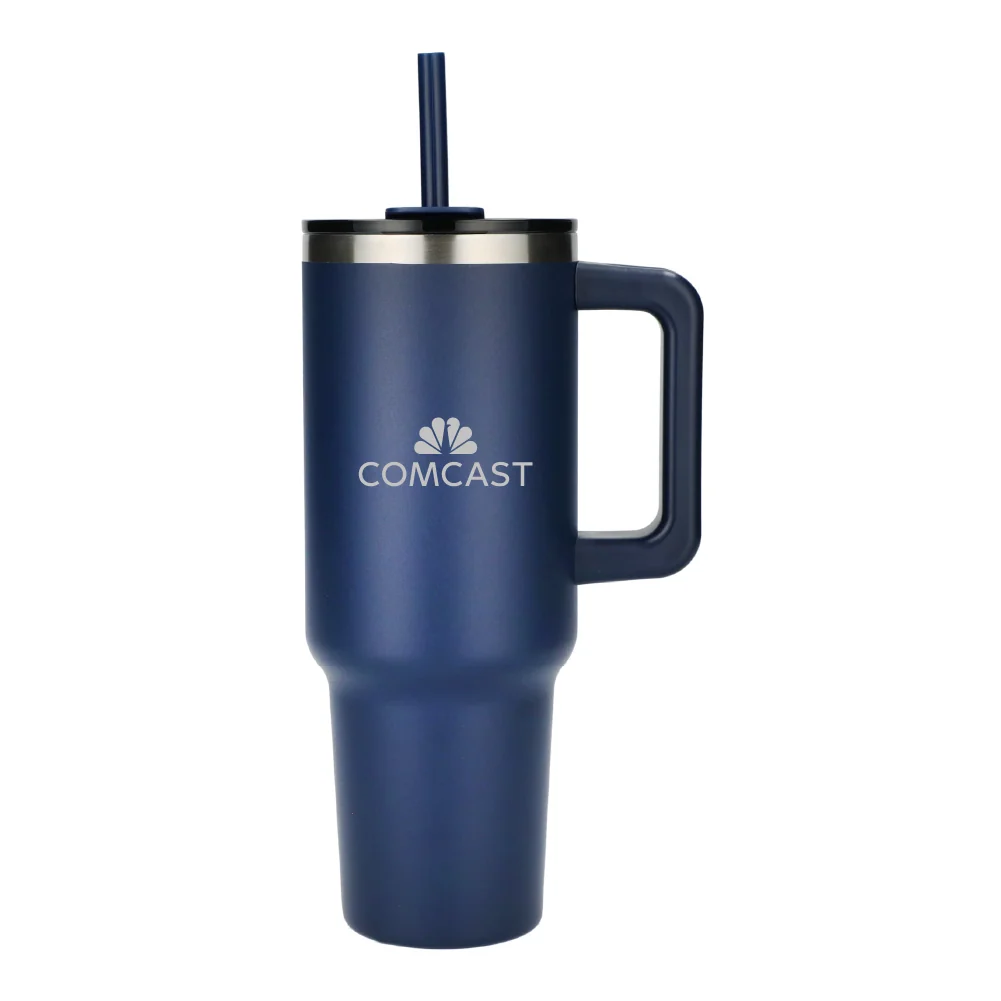 Comcast Pinnacle 40 oz Vacuum Tumbler w/ Straw