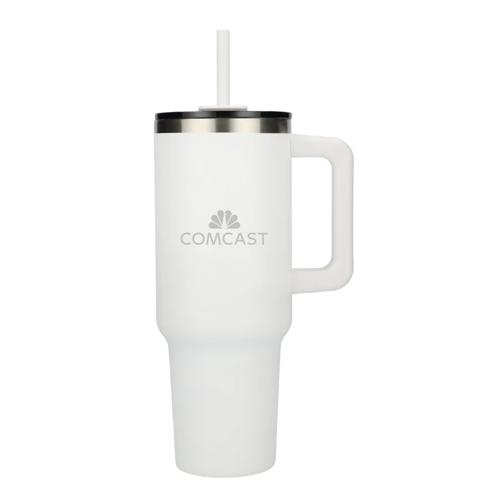 Comcast Pinnacle 40 oz Vacuum Tumbler w/ Straw