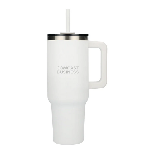 Comcast Business Pinnacle 40 oz Vacuum Tumbler w/ Straw