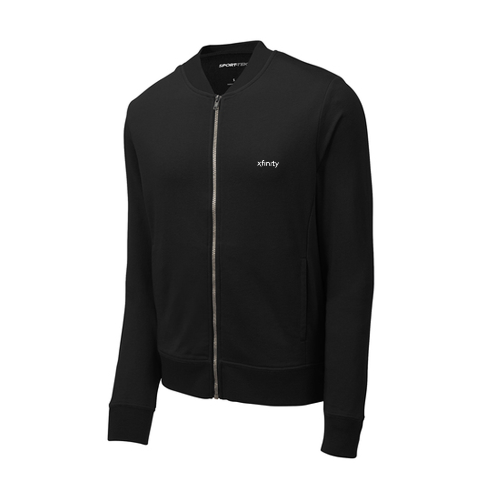 Xfinity Men's French Terry Lightweight Bomber Jacket