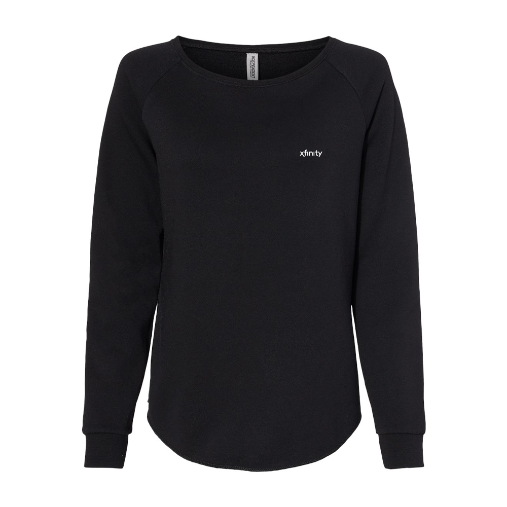 Xfinity Women's California Wave Wash Crewneck