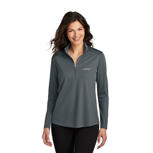 Comcast Advertising Women's Micro-Mesh 1/4 Zip