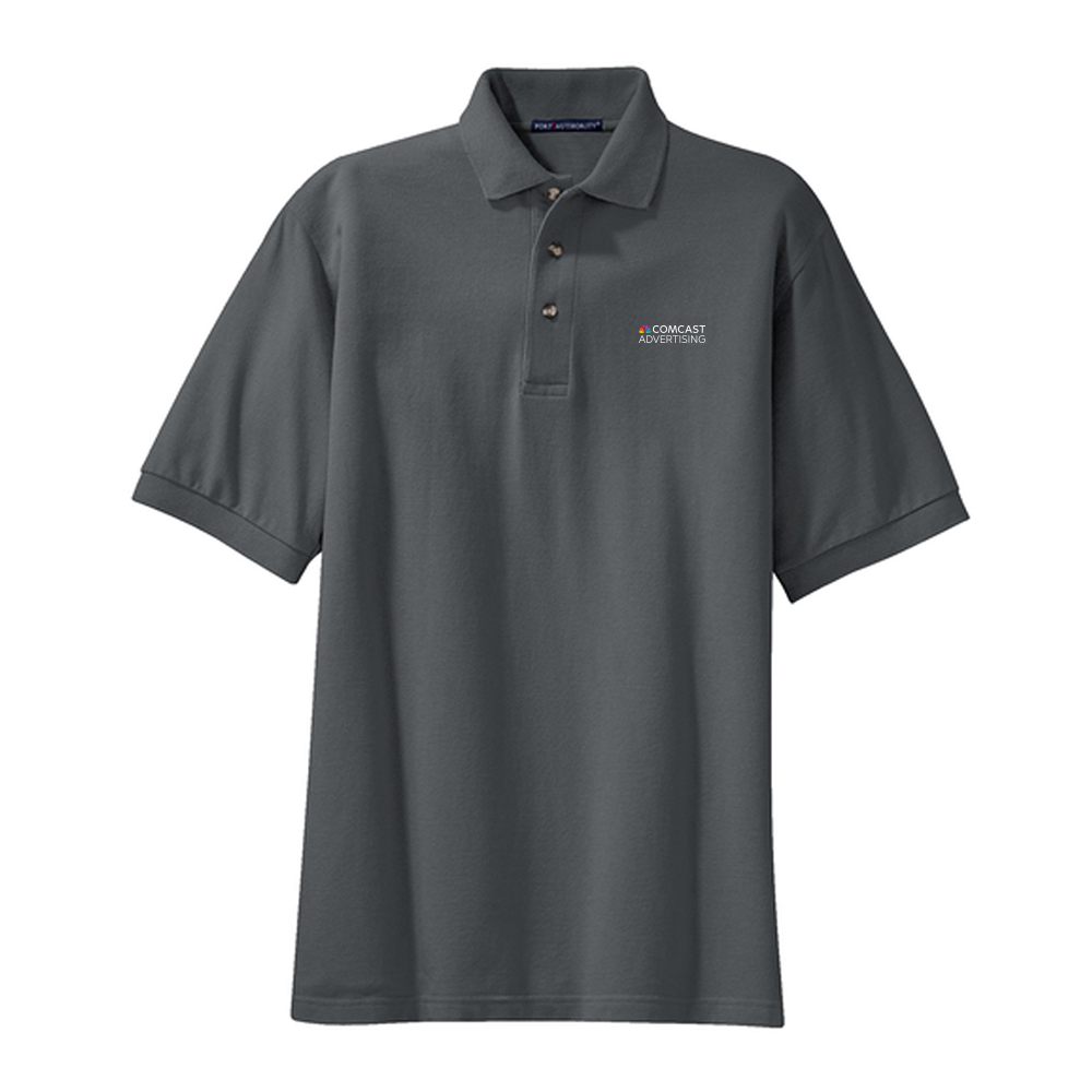 Comcast Advertising Tall Cotton Pique Polo