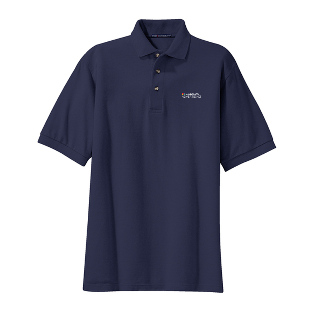 Comcast Advertising Tall Cotton Pique Polo