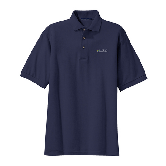 Comcast Advertising Tall Cotton Pique Polo