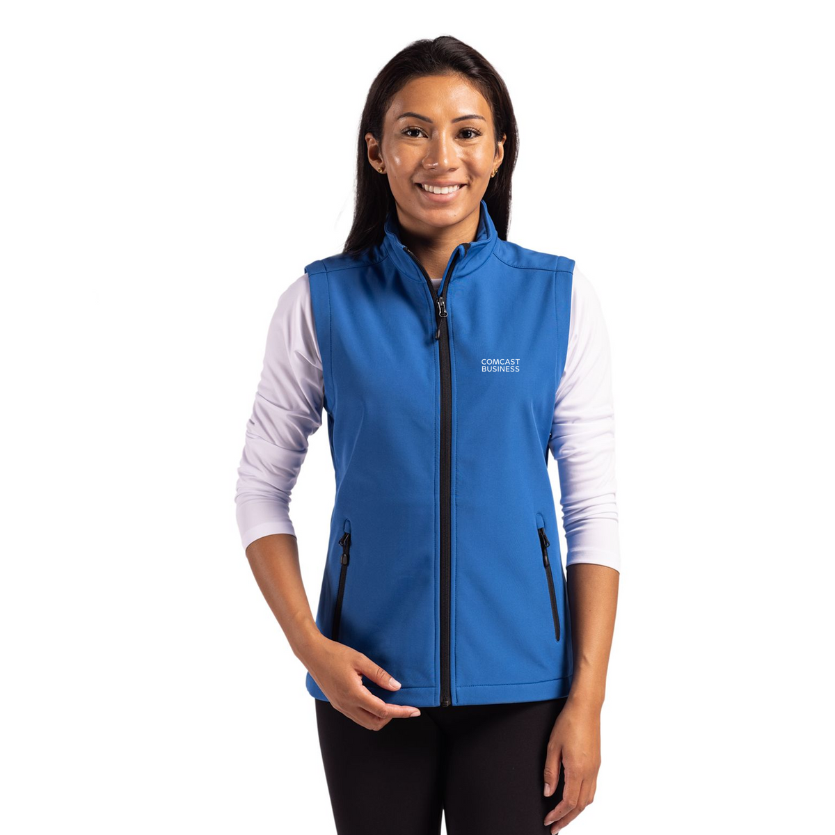 Comcast Business Women's Tempo Softshell Vest