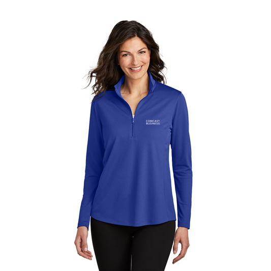 Comcast Business Women's Micro-Mesh 1/4 Zip