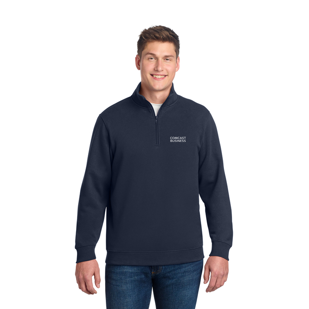 Comcast Business Men's Tall 1/4 Zip Sweatshirt