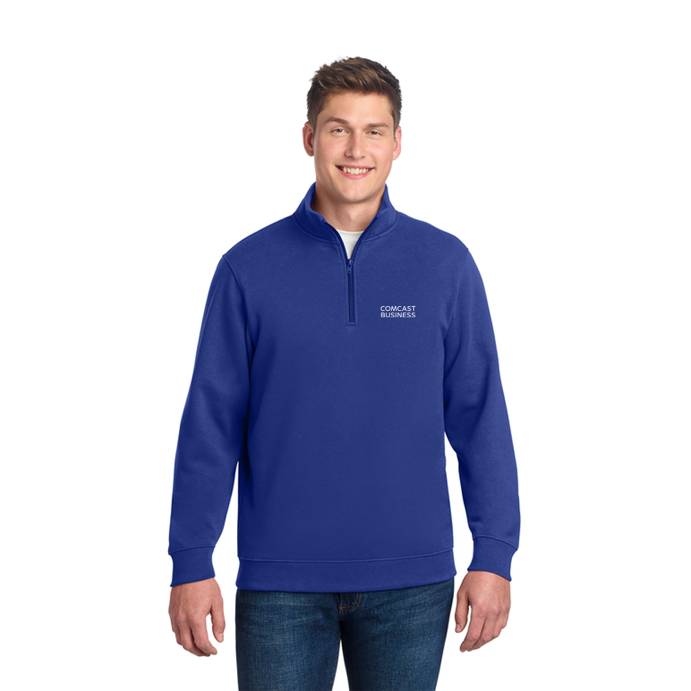 Comcast Business Men's Tall 1/4 Zip Sweatshirt