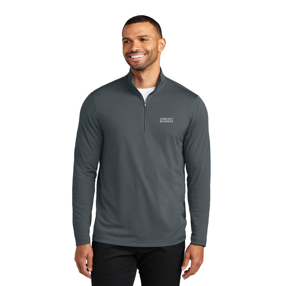Comcast Business Men's  Micro-Mesh 1/4 Zip