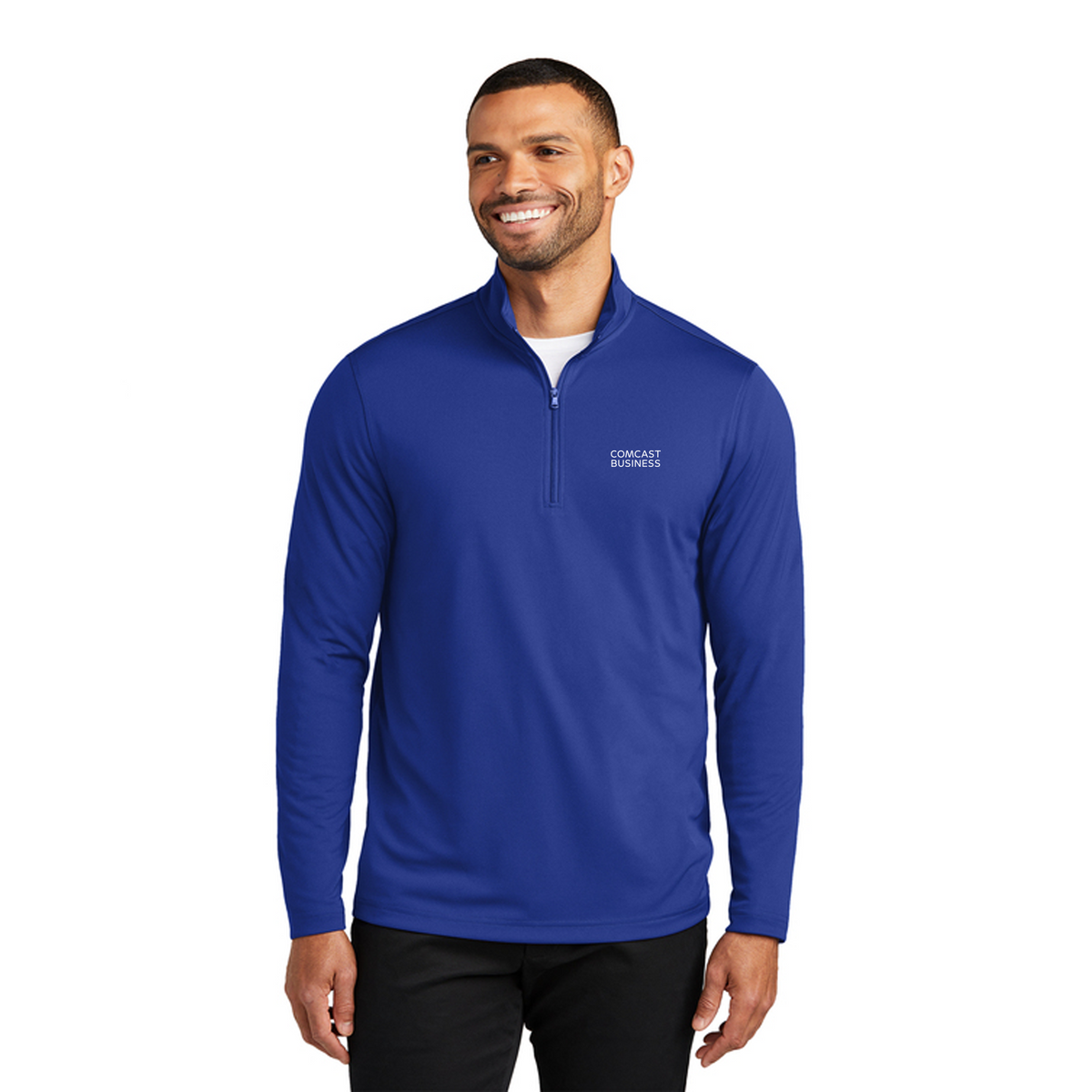 Comcast Business Men's  Micro-Mesh 1/4 Zip