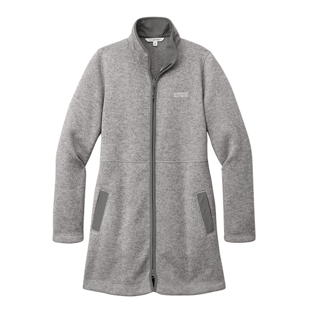 Comcast Business Women's Fleece Long Jacket