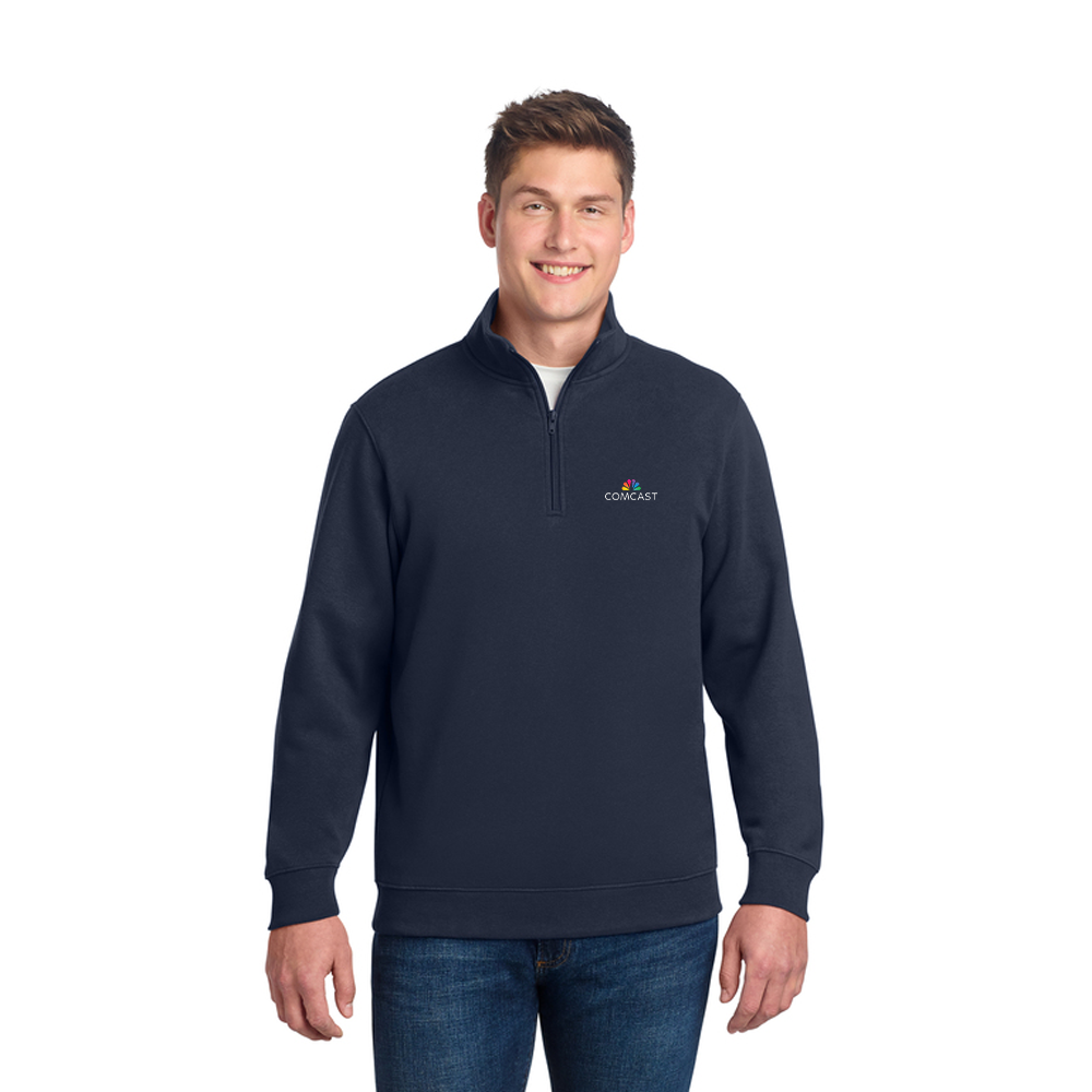 Comcast Men's Tall 1/4 Zip Sweatshirt