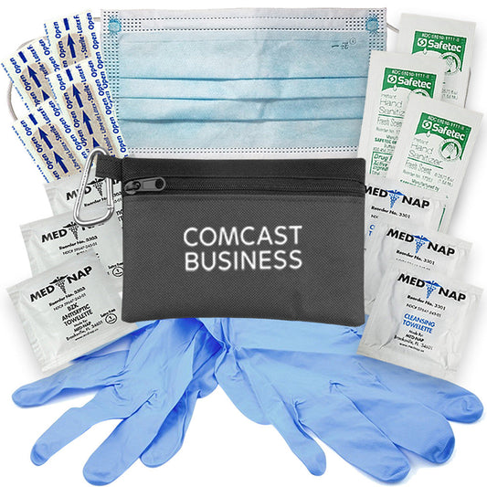 Comcast Business Personal Wellness Zip Tote Kit
