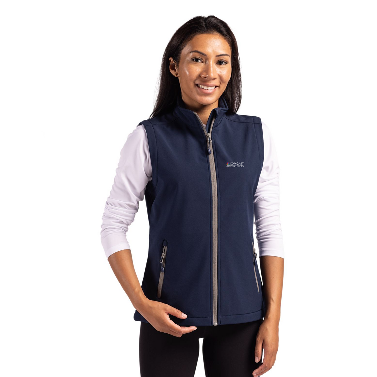Comcast Advertising Women's Tempo Softshell Vest