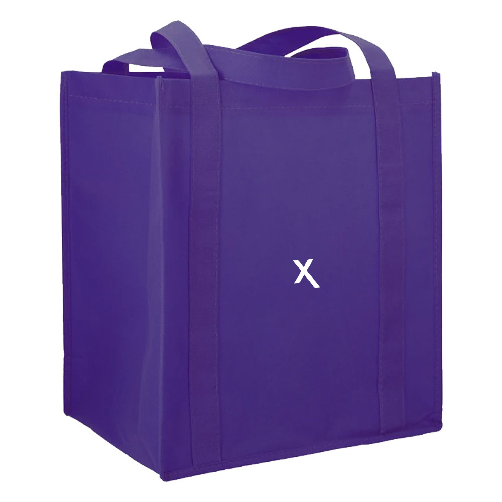 Expressive X Non-Woven Grocery Tote