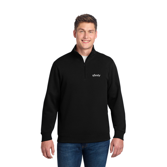 Xfinity Men's Tall 1/4 Zip Sweatshirt
