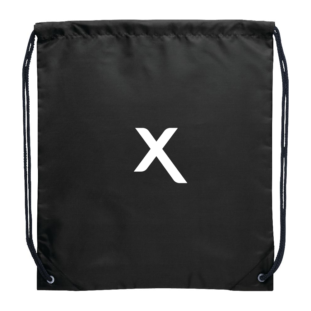 Expressive X Polyester Drawstring Bag