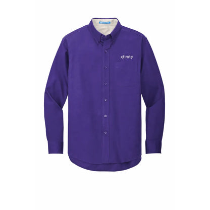 Xfinity Men's Easy-Care Poplin Shirt