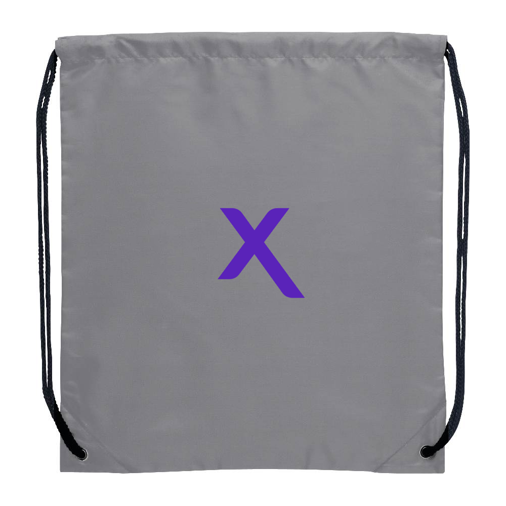 Expressive X Polyester Drawstring Bag