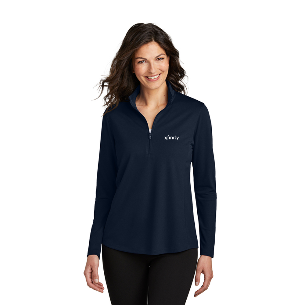 Xfinity Women's Micro-Mesh 1/4 Zip